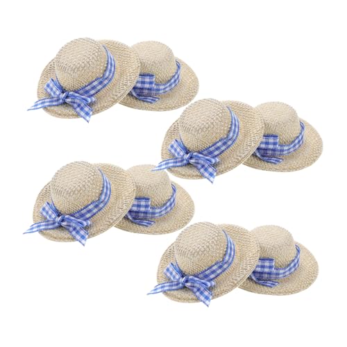 Beaupretty 8 Stück Miniatur Strohhüte für Puppen Teiliges mit Dekobändern Vielseitige Hüte für DIY Projekte und Puppenhaus Atmungsaktiv und Leicht für Fotografie und Kreative Bastelideen Beaupretty 8 Stück Miniatur Strohhüte für Puppen Teiliges mit Dekobändern Vielseitige Hüte für DIY Projekte und Puppenhaus Atmungsaktiv und Leicht für Fotografie und Kreative Bastelideen von Beaupretty