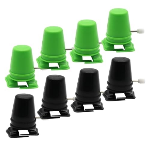 Beaupretty 8 Stück Teiliges Aufziehmechanismus aus Langlebigem Kleine DIY Zubehörteile für Handgemachte Spielzeugroboter Wind Up zum Reparieren und Basteln Schwarz Grün Mix von Beaupretty