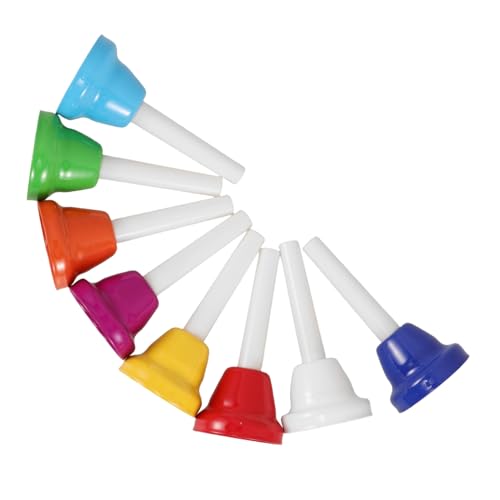 Beaupretty 8 Stück Teiliges Handglocken Set für Bunte Musikinstrumente zur Musikalischer Fähigkeiten und Kreativen Ausdrucks für Kleinkinder und Vorschulkinder Beaupretty 8 Stück Teiliges Handglocken Set für Bunte Musikinstrumente zur Musikalischer Fähigkeiten und Kreativen Ausdrucks für Kleinkinder und Vorschulkinder von Beaupretty