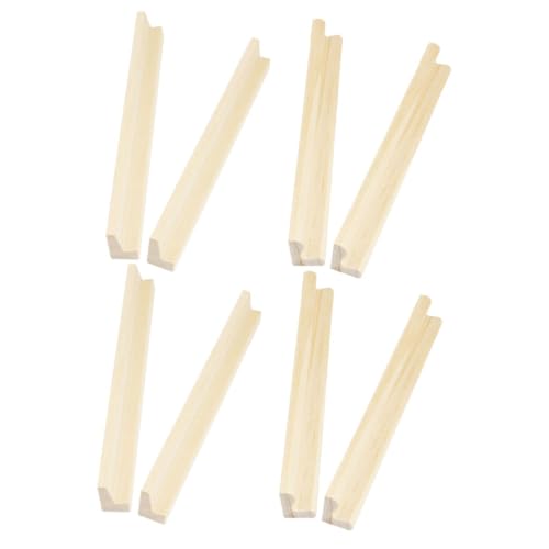 Beaupretty 8 Stück Teiliges Holz Domino Tablett Set mit Buchstabenbasis DIY Domino Halter für Spielsteine Kreatives Desktop Display Stabiles Holzgestell zur Organisation und Alphabet Beaupretty 8 Stück Teiliges Holz Domino Tablett Set mit Buchstabenbasis DIY Domino Halter für Spielsteine Kreatives Desktop Display Stabiles Holzgestell zur Organisation und Alphabet von Beaupretty
