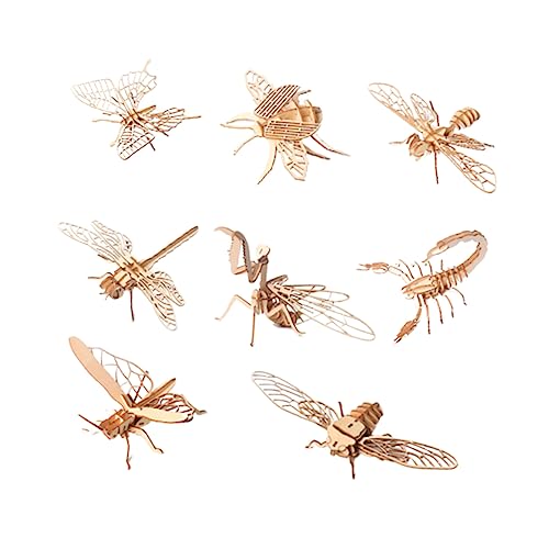 Beaupretty 8 Stück Teiliges Holzpuzzle Insektenmodell DIY zum Bemalen Handgefertigte Tierfigur Simulation Modell Pädagogisches Holzspielzeug für Fördert Kreativität und Feinmotorik Beaupretty 8 Stück Teiliges Holzpuzzle Insektenmodell DIY zum Bemalen Handgefertigte Tierfigur Simulation Modell Pädagogisches Holzspielzeug für Fördert Kreativität und Feinmotorik von Beaupretty