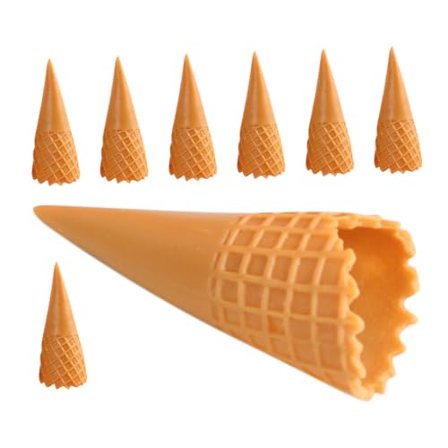 Beaupretty 8 Stück Teiliges Künstliche Eiscreme Waffeln Modell Realistisches für Fotografie und Bastelprojekte Stabil und Langlebig für Eisformen und Kreative DIY Anwendungen Beaupretty 8 Stück Teiliges Künstliche Eiscreme Waffeln Modell Realistisches für Fotografie und Bastelprojekte Stabil und Langlebig für Eisformen und Kreative DIY Anwendungen von Beaupretty