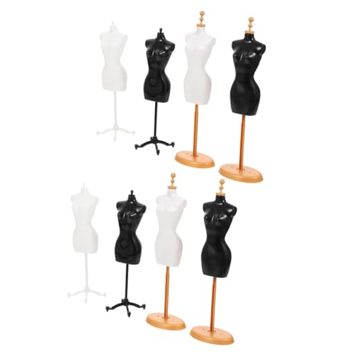 Beaupretty 8 Stück Teiliges Mini Puppen schaufensterpuppen Schwarzem Weißem und Goldfarbenem Torso Glatte Sichere Mini kleiderständer für Puppenkleidung für Puppenhaus Dekoration und Beaupretty 8 Stück Teiliges Mini Puppen schaufensterpuppen Schwarzem Weißem und Goldfarbenem Torso Glatte Sichere Mini kleiderständer für Puppenkleidung für Puppenhaus Dekoration und von Beaupretty