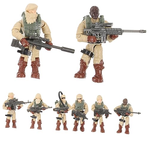 Beaupretty 8 Stück Teiliges Mini Soldaten Figuren Bewegliche Militärspielzeug Modelle für Miniatur Landschaften Dekoration und Schulprojekte Requisiten für Geschichten und Kreative Beaupretty 8 Stück Teiliges Mini Soldaten Figuren Bewegliche Militärspielzeug Modelle für Miniatur Landschaften Dekoration und Schulprojekte Requisiten für Geschichten und Kreative von Beaupretty