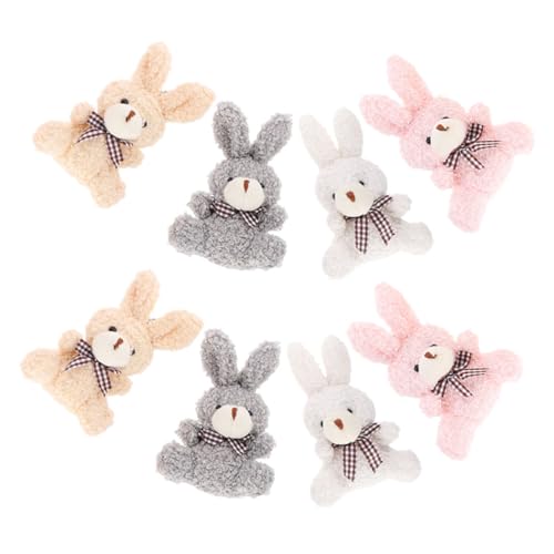 Beaupretty 8 Stück Teiliges Plüsch Hase Schlüsselanhänger Mini Flauschig Kaninchen Anhänger in Rosa Weiß Braun Weiche Osterdeko mit Anhänger für Taschen Rucksäcke und Schlüsselbund Beaupretty 8 Stück Teiliges Plüsch Hase Schlüsselanhänger Mini Flauschig Kaninchen Anhänger in Rosa Weiß Braun Weiche Osterdeko mit Anhänger für Taschen Rucksäcke und Schlüsselbund von Beaupretty