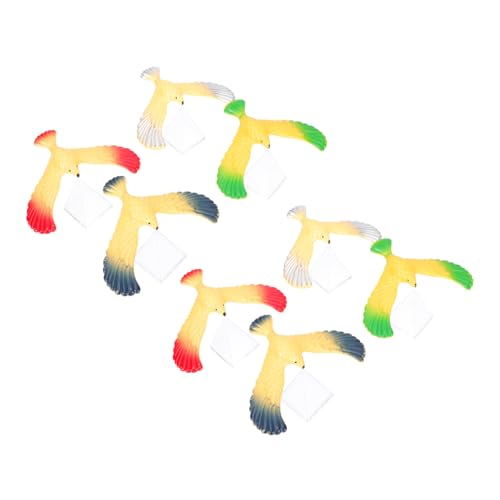 Beaupretty 8 Stück Teiliges Vogelspielzeug Retro Balancierender Adler Wissenschaftliches Lehrspielzeug Gleichgewicht Schwerkraft und Neugier bei Kindern und Jugendlichen von Beaupretty