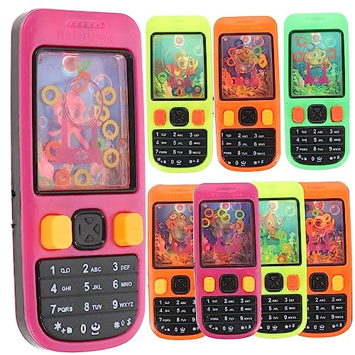 Beaupretty 8 Stück Teiliges Wasserspielzeug Handheld Ringwurfspiel für Langlebig mit Glatten Kanten Farbenfrohes Partyspiel Hand Auge Koordination und Konzentration im Freien von Beaupretty