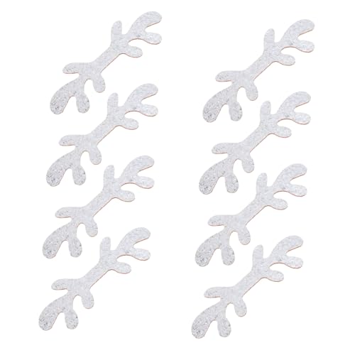 Beaupretty 8 Stück Teiliges Weihnachts Hirschgeweih Headset Dekorationen Realistische Cosplay Aufsätze für Gaming Kopfhörer DIY Zubehör für Festliche Party Atmosphäre von Beaupretty