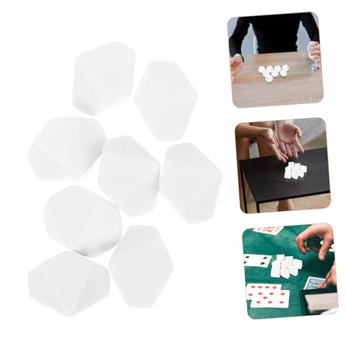 Beaupretty 8 Stück Teiliges Weiße Abgerundete Blanko würfel aus Acryl Vielseitig für DIY Spiele Lernwerkzeuge und Brettspielzubehör für Unterricht Party und Kreative Bastelprojekte Beaupretty 8 Stück Teiliges Weiße Abgerundete Blanko würfel aus Acryl Vielseitig für DIY Spiele Lernwerkzeuge und Brettspielzubehör für Unterricht Party und Kreative Bastelprojekte von Beaupretty