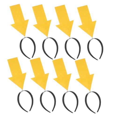 Beaupretty 8-teiliges Neuartiges Stirnband: Lustiges Haarband Mit Pfeilspitzen – -stirnbänder Für Fotoautomaten-requisiten, Halloween, Karnevalskonzerte, Leicht Und Bequem von Beaupretty