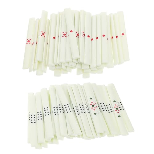 Beaupretty 88 Stück Teiliges Tragbares Mahjong Punktesystem mit Zählstäben für Chinesische Mahjong Spiele Zubehör für Familien und Kartenspiele Langlebig und Vielseitig Einsetzbar von Beaupretty