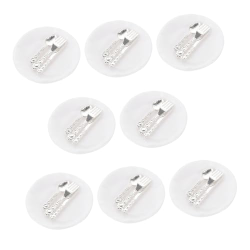 Beaupretty 8Sätze Miniatur Geschirrset aus für Puppenhäuser Simulierte Löffel und Teller Sicheres und Langlebiges Küchenzubehör für Rollenspiele Beaupretty 8Sätze Miniatur Geschirrset aus für Puppenhäuser Simulierte Löffel und Teller Sicheres und Langlebiges Küchenzubehör für Rollenspiele von Beaupretty