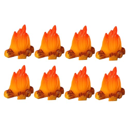 Beaupretty 8Stücke Miniatur Lagerfeuermodelle aus Kunstharz Kreative Camping Dekoration für Puppenhäuser und Mikrolandschaften Detailreiche Ornamente für Garten und Indoor Camping Beaupretty 8Stücke Miniatur Lagerfeuermodelle aus Kunstharz Kreative Camping Dekoration für Puppenhäuser und Mikrolandschaften Detailreiche Ornamente für Garten und Indoor Camping von Beaupretty