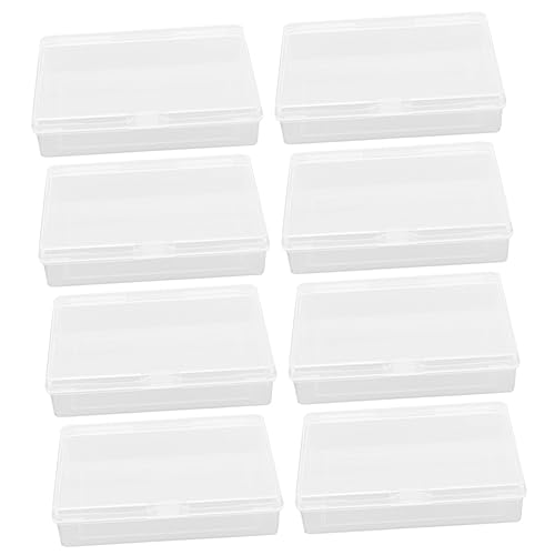 Beaupretty 8Stücke Transparente Kartenboxen für Pokerkarten Praktische und Leichte Aufbewahrungslösung mit Geschlossenen Snaps zum Organisieren von Spielkarten und Kleinen Beaupretty 8Stücke Transparente Kartenboxen für Pokerkarten Praktische und Leichte Aufbewahrungslösung mit Geschlossenen Snaps zum Organisieren von Spielkarten und Kleinen von Beaupretty