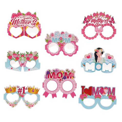 Beaupretty 8stücke Teiliges Muttertag Foto Requisiten Lustige Papierbrillen Für Familienfeiern Muttertagspartys Und Reisen Bequeme Thematische Dekorationen Für Unvergessliche Erinnerungen Beaupretty 8stücke Teiliges Muttertag Foto Requisiten Lustige Papierbrillen Für Familienfeiern Muttertagspartys Und Reisen Bequeme Thematische Dekorationen Für Unvergessliche Erinnerungen von Beaupretty