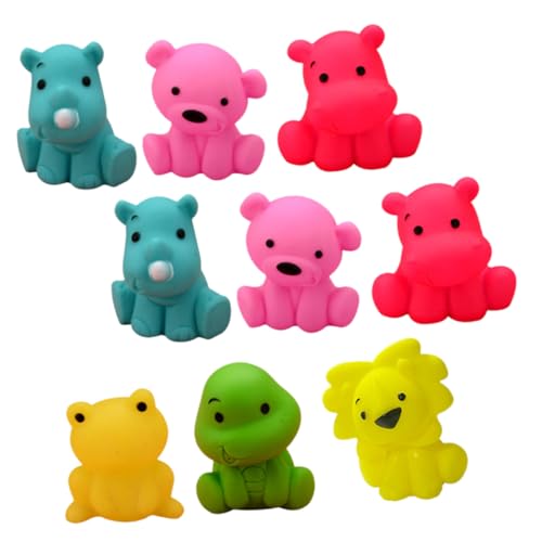 Beaupretty 9 Stück Teiliges Badespielzeug aus Sicherem Vinyl Süße Quietsch Tiere für Junge Mädchen und Kleinkinder Robust und Langlebig für Badewanne Pool und Strand Bunte Cartoon Motive Beaupretty 9 Stück Teiliges Badespielzeug aus Sicherem Vinyl Süße Quietsch Tiere für Junge Mädchen und Kleinkinder Robust und Langlebig für Badewanne Pool und Strand Bunte Cartoon Motive von Beaupretty
