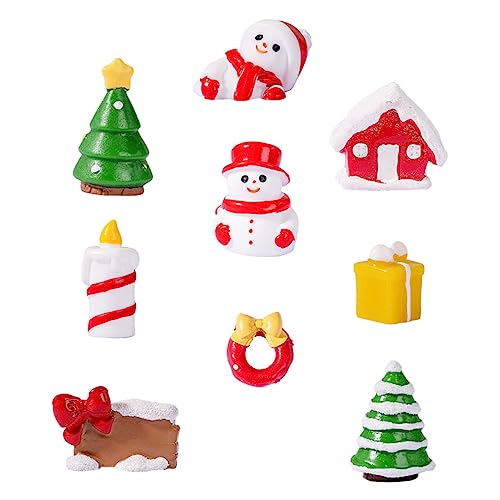 Beaupretty 9 Stück Teiliges Mini Weihnachtsfiguren aus Resin Weihnachtsmann Schneemann Deko Detailreiche Tisch und Gartendekoration für Weihnachten Kompakt und Vielseitig für Wohn und Beaupretty 9 Stück Teiliges Mini Weihnachtsfiguren aus Resin Weihnachtsmann Schneemann Deko Detailreiche Tisch und Gartendekoration für Weihnachten Kompakt und Vielseitig für Wohn und von Beaupretty