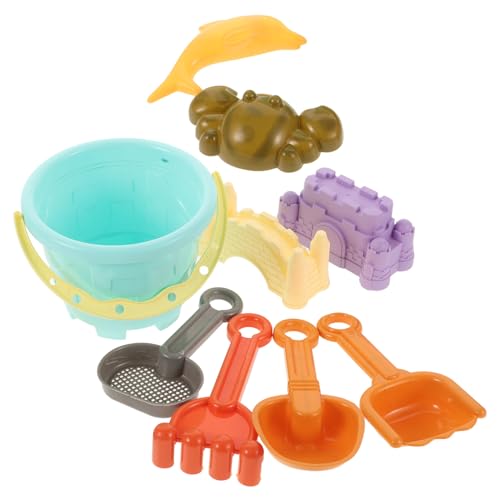 Beaupretty 9 Stück Teiliges Strandspielzeug Set für Kleinkinder Sand Eimer Schaufel und Rake für Sandburgen Outdoor für Sommer Strand Garten und Park Beaupretty 9 Stück Teiliges Strandspielzeug Set für Kleinkinder Sand Eimer Schaufel und Rake für Sandburgen Outdoor für Sommer Strand Garten und Park von Beaupretty