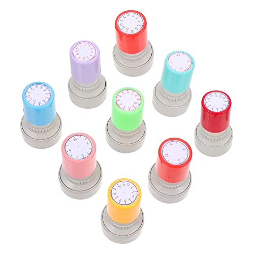 Beaupretty 9 Stück Teiliges Uhrzeit Stempel für Lernspielzeug zur Zeitidentifikation Geeignet für Lehrer und Schüler aus Sicherem Vielseitig Einsetzbar Zufällige Farbe Beaupretty 9 Stück Teiliges Uhrzeit Stempel für Lernspielzeug zur Zeitidentifikation Geeignet für Lehrer und Schüler aus Sicherem Vielseitig Einsetzbar Zufällige Farbe von Beaupretty