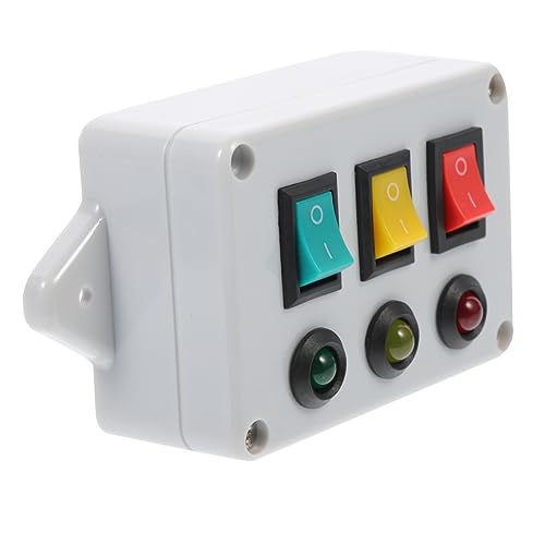Beaupretty 94.7G Farbenfrohes Lernspielzeug für Busy Board mit Farberkennung Schalter und Lampenfunktion für Frühe Bildung von Beaupretty