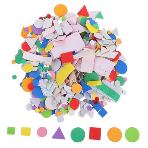 Beaupretty 960 Stück Selbstklebende Bastelformen für Kreative Projekte für Vorschulaktivitäten und Klassenzimmerdekoration Beaupretty 960 Stück Selbstklebende Bastelformen für Kreative Projekte für Vorschulaktivitäten und Klassenzimmerdekoration von Beaupretty