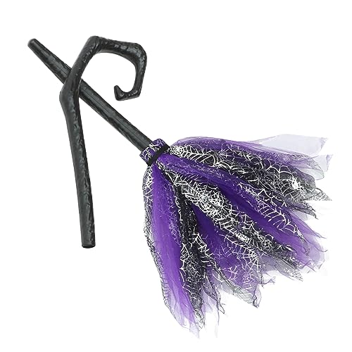 Beaupretty Abnehmbarer Hexenbesen Halloween Dekobesen Cosplay Zubehör für Party Karneval Mädchen Kunststoff Besenstab mit Angenehmem Griff und Feiner Textur Beaupretty Abnehmbarer Hexenbesen Halloween Dekobesen Cosplay Zubehör für Party Karneval Mädchen Kunststoff Besenstab mit Angenehmem Griff und Feiner Textur von Beaupretty