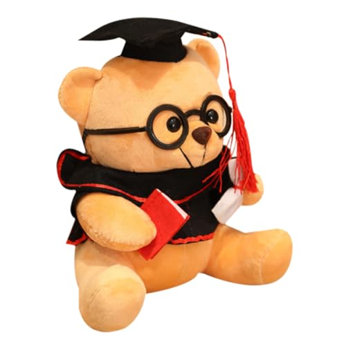 Beaupretty Abschluss Bär Plüschspielzeug mit Abschlussmütze für Graduierungsfeiern Dekorative Geschenkidee Süßes Kuscheltier aus Perfektes Erinnerungsstück für Absolventen Beaupretty Abschluss Bär Plüschspielzeug mit Abschlussmütze für Graduierungsfeiern Dekorative Geschenkidee Süßes Kuscheltier aus Perfektes Erinnerungsstück für Absolventen von Beaupretty