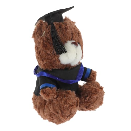 Beaupretty Abschluss Bär Plüschspielzeug mit Doktorhut Kuschliger Abschlussgeschenk für Absolventen Kreative Dekoration für Feierlichkeiten und Partys Niedliches Design für Erinnerungen Beaupretty Abschluss Bär Plüschspielzeug mit Doktorhut Kuschliger Abschlussgeschenk für Absolventen Kreative Dekoration für Feierlichkeiten und Partys Niedliches Design für Erinnerungen von Beaupretty