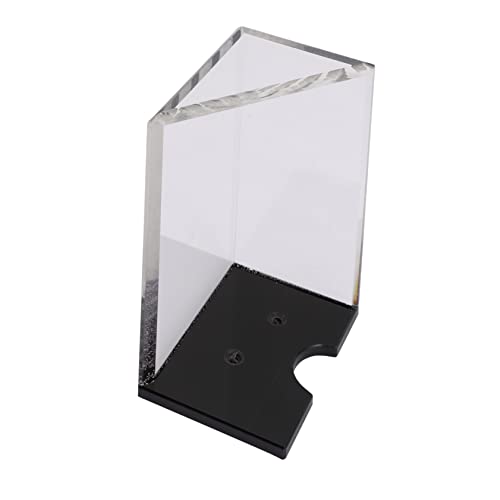 Beaupretty Acryl Kartenhalter Spielkartenständer Transparent Poker Kartenhalter mit Rutschfestem Boden Großer Kapazität für Zuhause Büro und Freizeit Geeignet von Beaupretty
