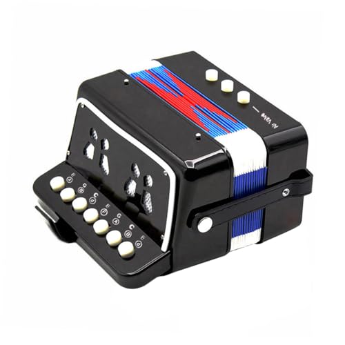 Beaupretty Akkordeon Einsteiger Musikinstrument Tragbares Lernspielzeug für Mädchen und Jungen Pädagogisch Fördert Musikalisches Interesse und Talent Schwarz Beaupretty Akkordeon Einsteiger Musikinstrument Tragbares Lernspielzeug für Mädchen und Jungen Pädagogisch Fördert Musikalisches Interesse und Talent Schwarz von Beaupretty