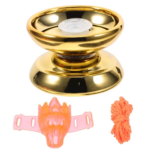 Beaupretty Alloy Yo Yo Ball für Glattes Fingertip zur Fingerkoordination Anfängerfreundlich Robustes Outdoor Spaßspielzeug in Gold Beaupretty Alloy Yo Yo Ball für Glattes Fingertip zur Fingerkoordination Anfängerfreundlich Robustes Outdoor Spaßspielzeug in Gold von Beaupretty