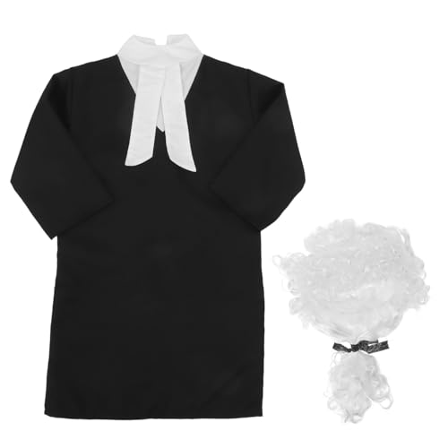 Beaupretty Anwaltskostüm Zum Anziehen Kinderkostüm Richter Karrierekostüm Rollenspielkostüm Richter Anwaltskostüm Halloweenkostüm Schwarzes Polyester Beaupretty Anwaltskostüm Zum Anziehen Kinderkostüm Richter Karrierekostüm Rollenspielkostüm Richter Anwaltskostüm Halloweenkostüm Schwarzes Polyester von Beaupretty