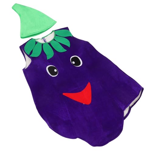 Beaupretty Auberginen Kostüm Leichtes Halloween Cosplay Outfit für Mädchen für Fasching Bühnenauftritte und Kinderfest Bequemes Rollenspiel Zubehör Beaupretty Auberginen Kostüm Leichtes Halloween Cosplay Outfit für Mädchen für Fasching Bühnenauftritte und Kinderfest Bequemes Rollenspiel Zubehör von Beaupretty