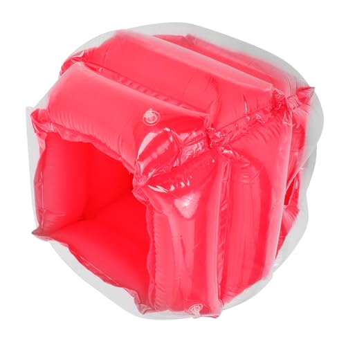 Beaupretty Aufblasbarer PVC Bumper Ball Outdoor Fun Kollision Ball für Gesunde Bewegung und Partyspaß Robustes Material Sicherer Badespaß im Garten und Am Strand Rot von Beaupretty