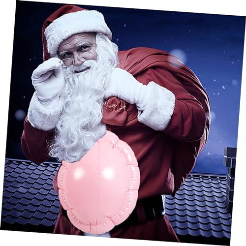 Beaupretty Aufblasbarer Weihnachtsmann Bauch aus PVC Lustiges Party Kostüm Zubehör Bequemes Fake Bauchkissen für Männer Weihnachten Cosplay Einfach Tragbar mit Halterung Langlebig Beaupretty Aufblasbarer Weihnachtsmann Bauch aus PVC Lustiges Party Kostüm Zubehör Bequemes Fake Bauchkissen für Männer Weihnachten Cosplay Einfach Tragbar mit Halterung Langlebig von Beaupretty