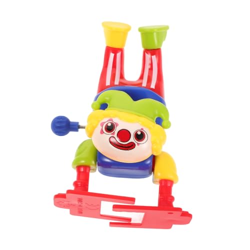 Beaupretty Aufzieh Clown für Hüpfender Clown mit Funktion Lustiges Action für Partys und Halloween Einzigartiges für Junge Mädchen mit Präziser Verarbeitung von Beaupretty