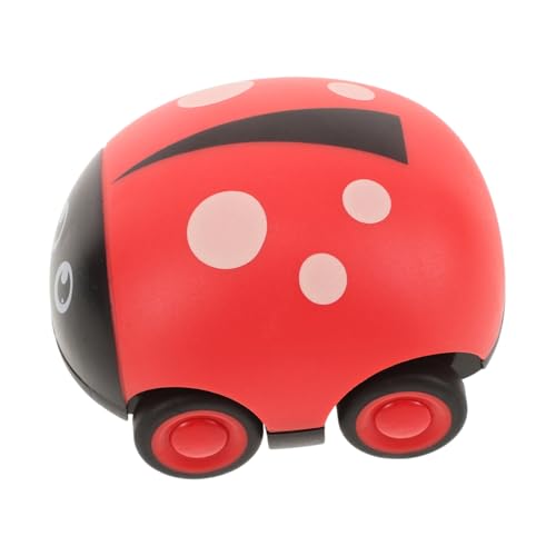 Beaupretty Aufziehauto Friktionsspielzeug Käferform Rotes Kleinkindauto Reisespielzeug Für Jungen Mädchen Lernspielzeug Kinderparty von Beaupretty