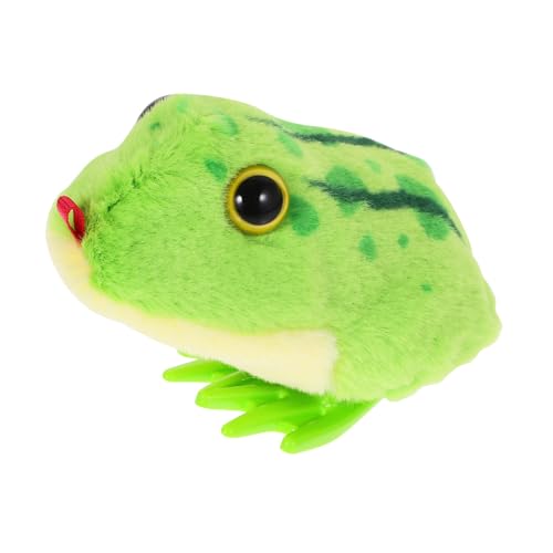 Beaupretty Aufziehbarer Hüpfender Plüschfrosch mit Verschleißfestem Weiches Material Kreatives Gartenspielzeug für Ostern Partys und Klassenzimmerbelohnungen Beaupretty Aufziehbarer Hüpfender Plüschfrosch mit Verschleißfestem Weiches Material Kreatives Gartenspielzeug für Ostern Partys und Klassenzimmerbelohnungen von Beaupretty