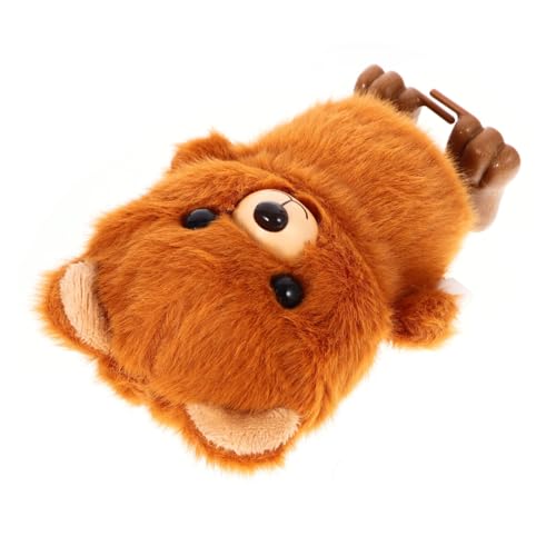 Beaupretty Aufziehspielzeug Cartoon Tier Plüsch Springender Bär Wind Up für Kompaktes Mechanisches Tier für Jungen und Mädchen Beaupretty Aufziehspielzeug Cartoon Tier Plüsch Springender Bär Wind Up für Kompaktes Mechanisches Tier für Jungen und Mädchen von Beaupretty