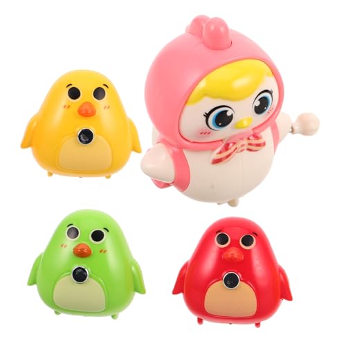 Beaupretty Aufziehspielzeug Huhn mit und Magnetischen Küken Teiliges Set Schwingendes Lernspielzeug für Kleinkinder Interaktives Krabbelspielzeug für Junge Mädchen von Beaupretty