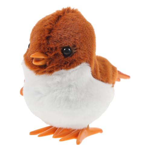 Beaupretty Aufziehspielzeug Sparvogel aus Plüsch Buntes Wind Up Tier Fördert Junge Mädchen Motorik und Koordination Partygeschenk für Kleinkinder Langlebiges Kuscheltier Beaupretty Aufziehspielzeug Sparvogel aus Plüsch Buntes Wind Up Tier Fördert Junge Mädchen Motorik und Koordination Partygeschenk für Kleinkinder Langlebiges Kuscheltier von Beaupretty