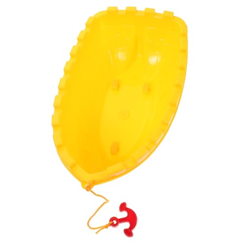 Beaupretty Badespielzeug Kinderboot aus Kunststoff Schwimmspielzeug für Badewanne und Pool Vielseitiges Sandspielzeug für Kleinkinder Fördert Motorik und Kreativität Drinnen und Draußen von Beaupretty