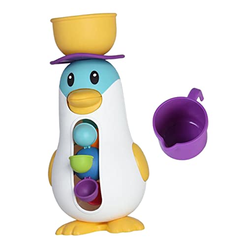 Beaupretty Badespielzeug Pinguin Windrad Wasserspritz Robustes Badewanne Pool Spielspaß für Kleinkinder Sicher Glatte Oberfläche Beaupretty Badespielzeug Pinguin Windrad Wasserspritz Robustes Badewanne Pool Spielspaß für Kleinkinder Sicher Glatte Oberfläche von Beaupretty