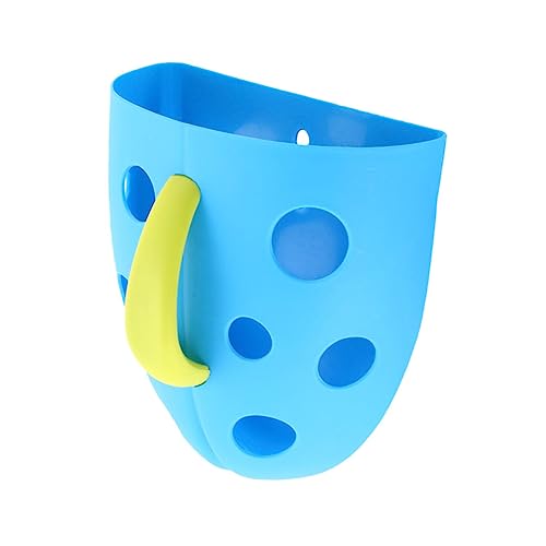 Beaupretty Badezimmer Organizer für Badespielzeug mit Saugnäpfen Wasserdichter Aufbewahrungskorb für Badewanne Dusche und Spielbereich Sicher und Einfach zu Reinigen von Beaupretty