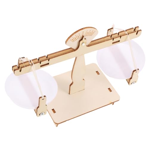 Beaupretty Balance Modell DIY für Kleines Holz Balancespiel Handliches Bastelset zur Gewichts und Gleichgewichtserfahrung Pädagogisches Lernspielzeug für Praktische von Beaupretty