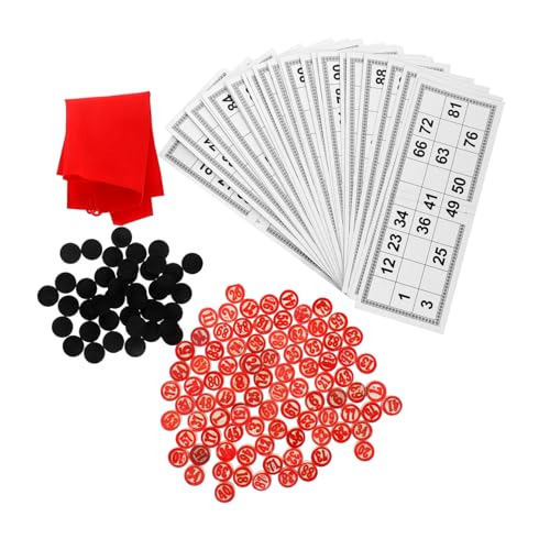 Beaupretty Bingo Spielset aus Holz Interaktives Partyspiel mit Nummerierten Bingokarten und Schachbrett Kompakt und Langlebig Fördert Teamwork und Denkentwicklung für Altersgruppen Beaupretty Bingo Spielset aus Holz Interaktives Partyspiel mit Nummerierten Bingokarten und Schachbrett Kompakt und Langlebig Fördert Teamwork und Denkentwicklung für Altersgruppen von Beaupretty