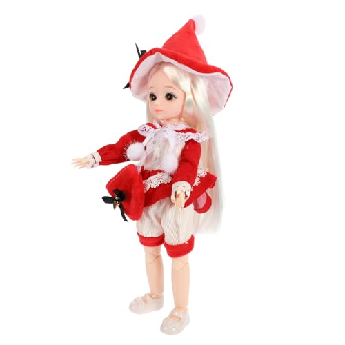 Beaupretty Bjd Gelenkpuppe Mit Kleidung Hut Schuhen Und Schultertasche Mädchen Interaktive Und Realistische Puppe Für Kreatives Spielen Und Eltern-Junge Beaupretty Bjd Gelenkpuppe Mit Kleidung Hut Schuhen Und Schultertasche Mädchen Interaktive Und Realistische Puppe Für Kreatives Spielen Und Eltern-Junge von Beaupretty
