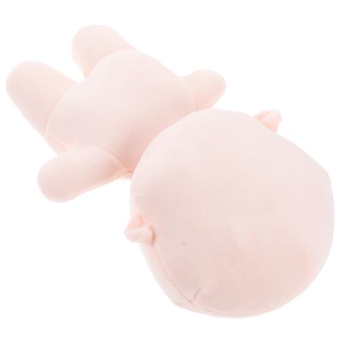 Beaupretty Blank Stoffpuppe mit Skelett Kleines DIY Plüschpuppe Leicht Handlich Kindgerecht Fördert Kreativität und Feinmotorik für Puppenbasteln und Handwerk von Beaupretty