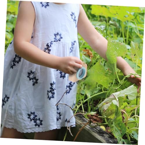 Beaupretty Blau Kreatives Vintage Kinderkamerakaleidoskop Robustes Farbentdeckungs für Kindergeburtstag Partygeschenk Fördert Beobachtung und Neugier von Beaupretty