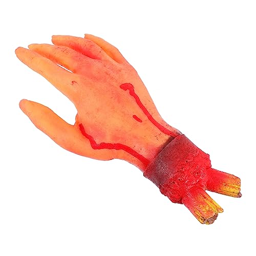 Beaupretty Blutige Halloween Deko Realistische Simulierte Hand Streichspielzeug Kreative Party Requisiten Für Gruselige Halloween Beaupretty Blutige Halloween Deko Realistische Simulierte Hand Streichspielzeug Kreative Party Requisiten Für Gruselige Halloween von Beaupretty